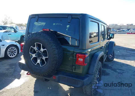 2021 Jeep Wrangler Unlimited Rubicon 4X4 from USA, damaged, VIN 1C4HJXFG8MW528644